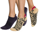 2-Pack Tab - Closed Toe Grip Socks-Wild Power Pack