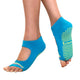 Tucketts Allegro - Open Toe Grip Socks-Bluefin