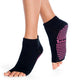 Tucketts Anklet - Open Toe Grip Socks-Classic Black