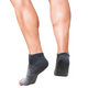 Tucketts Anklet - Open Toe Grip Socks-Glacial Moraine