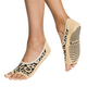 Tucketts Ballerina - Open Toe Grip Socks-Simply Leopard