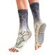 Tucketts Crew - Open Toe Grip Socks-Ellas Dip-Dye