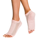 Tucketts Flow - Open Toe Grip Socks-Darling Sheer