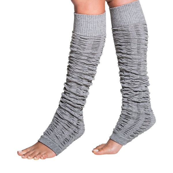 Tucketts Leg Warmers-Ruched Gobi