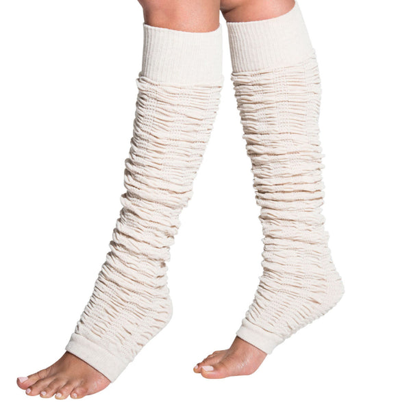 Tucketts Leg Warmers-Ruched Thar Dunes