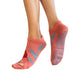 Tucketts Tab - Closed Toe Grip Socks-Plant Paradise Salmon