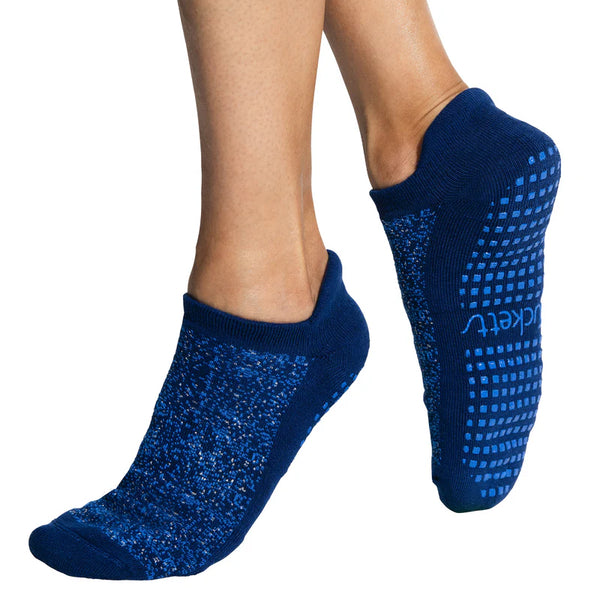 Tucketts Tab - Closed Toe Grip Socks-Starry Night